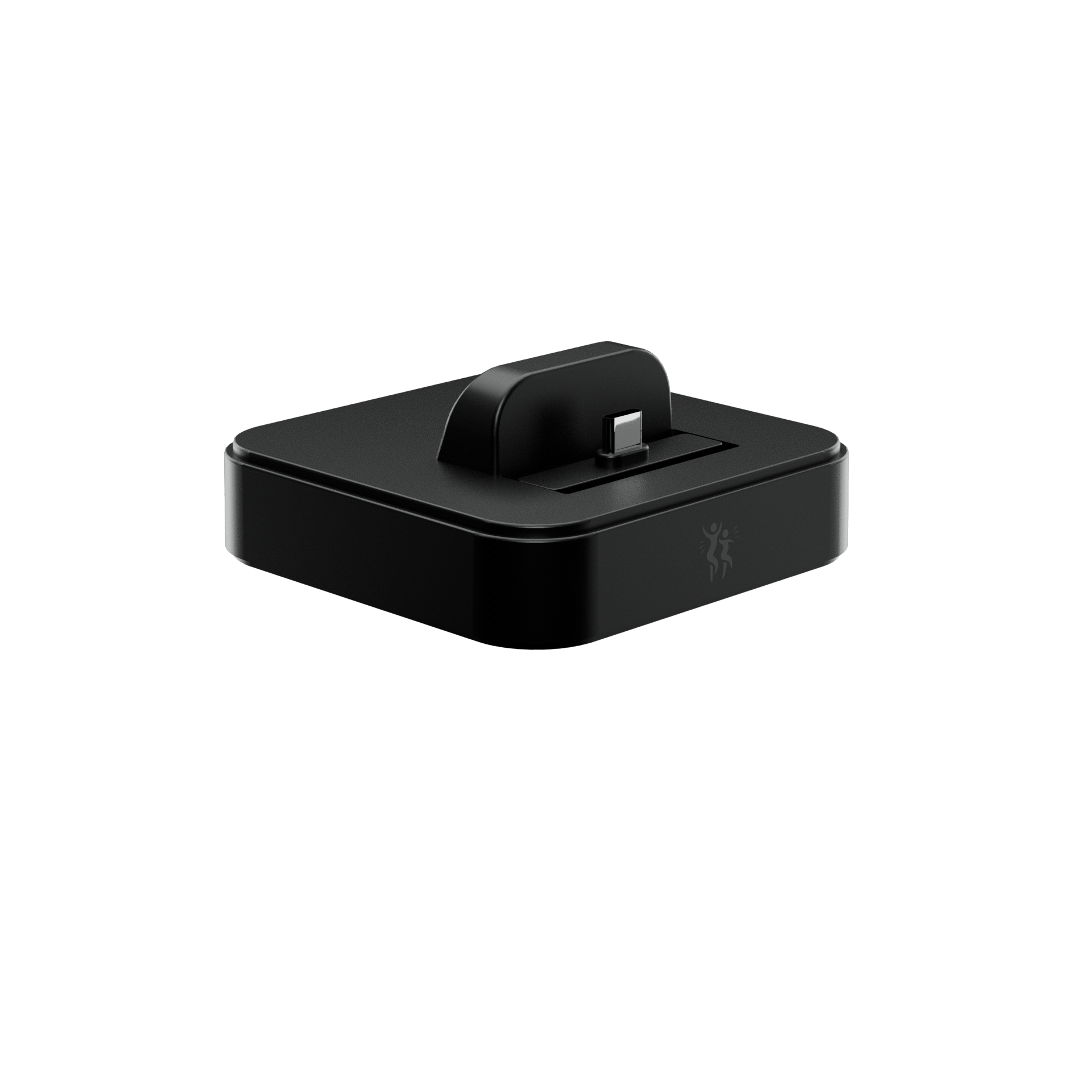 The PlayDock Dock with its upright device support and USB-C connector