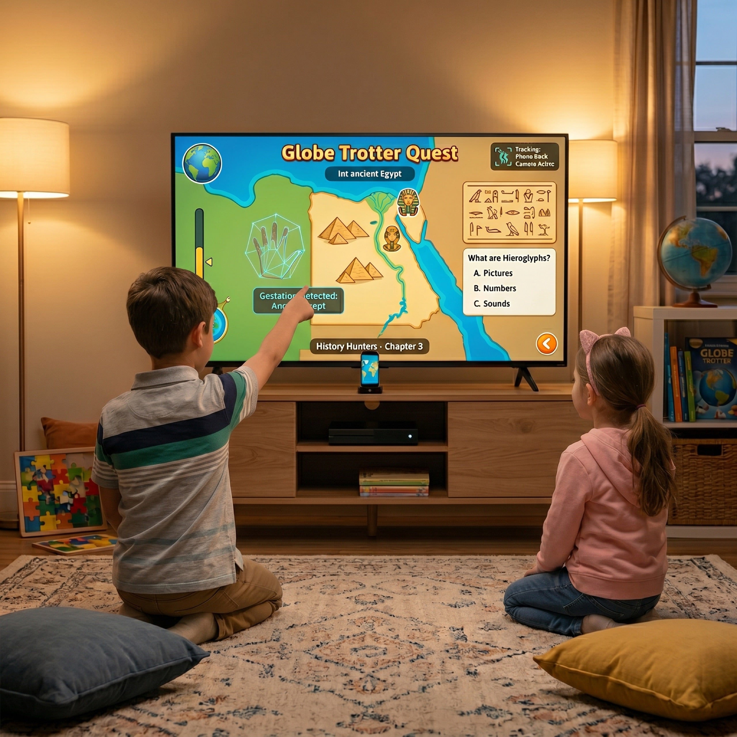 Educational quest game