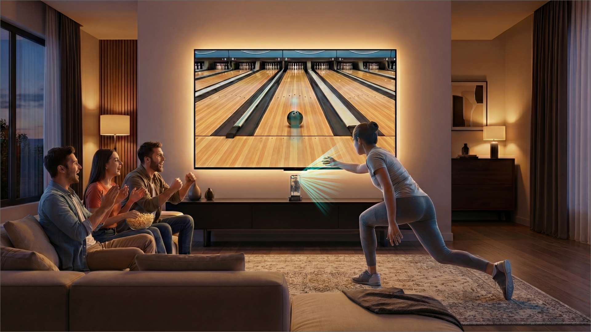 A game demoed at a live event